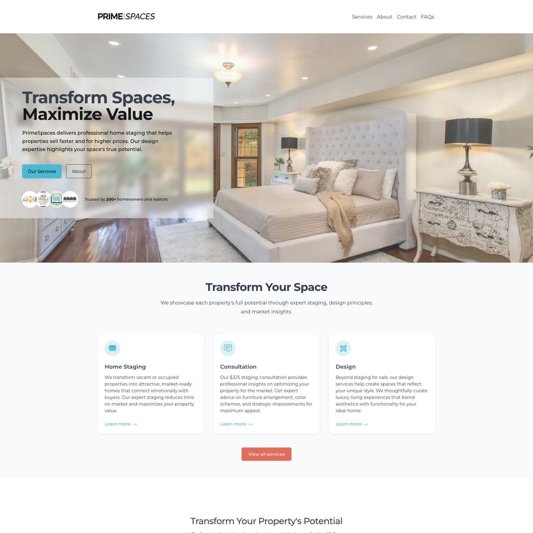 Image of Prime Spaces